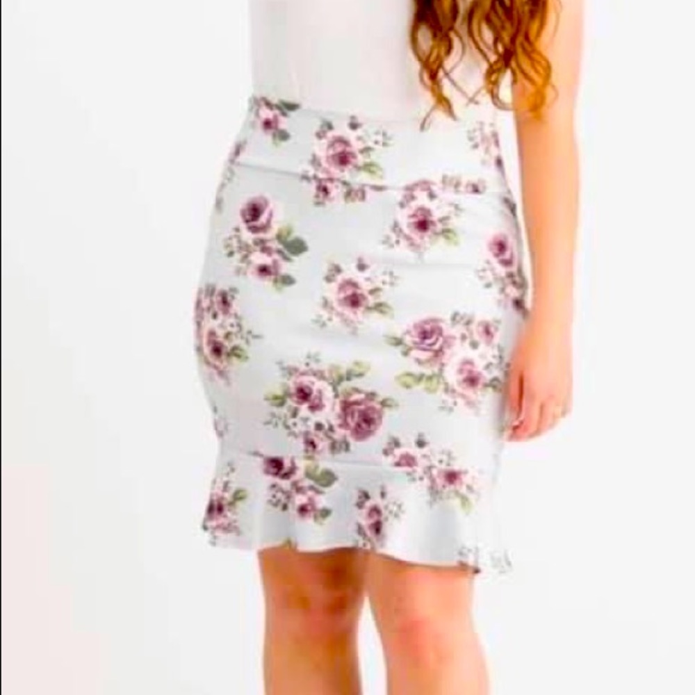Flounce skirt